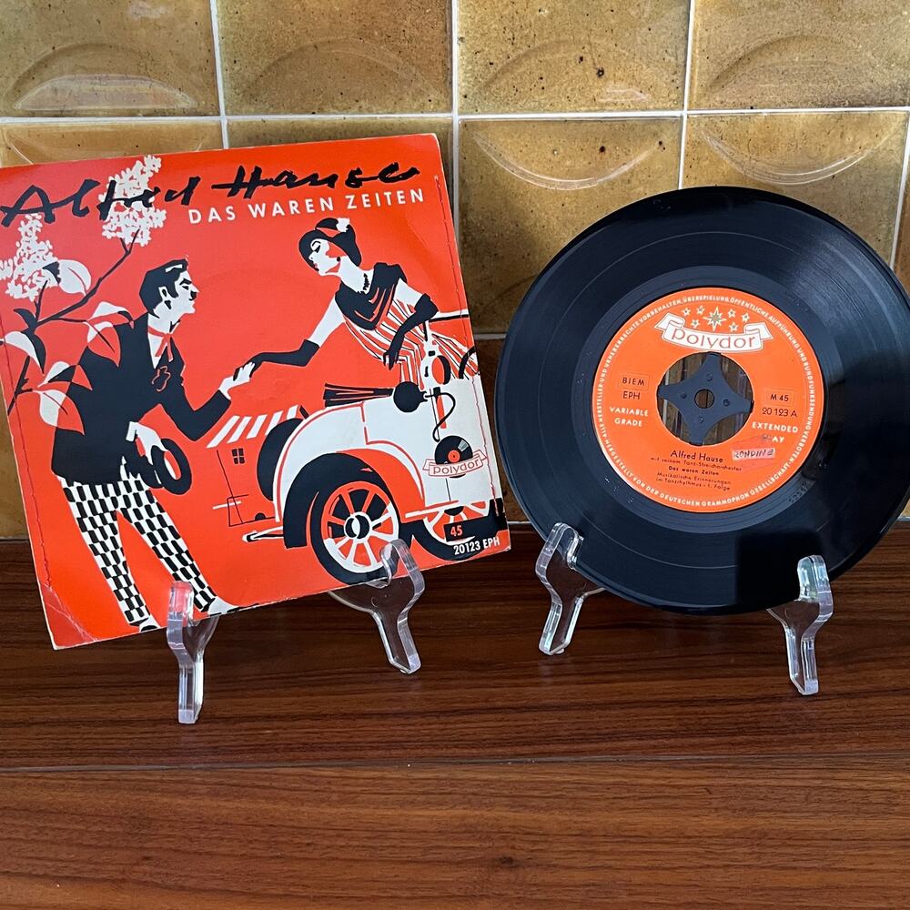 Alfred Hause Das Waren Zeiten 7" EP 45rpm 1955 Polydor 20123 EPH